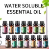 Aromatherapy Essential Oil Air Humidifier & Diffuser – Water-Soluble Air Purifier for Home & Office