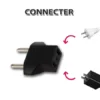 2-Pin Travel Adapter – Compact Plug Converter for Global Use