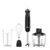 1000W Handheld Immersion Blender – 6-in-1 Multifunction Mixer with Stainless Steel Blade & Attachments