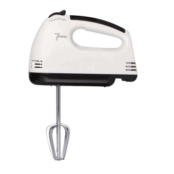 Electric Hand Mixer with Spiral Whisk – Kitchen Cake Baking Beater for Egg, Cream & Dough