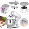 5QT Kitchen Stand Mixer 220V – 6-Speed Electric Food Mixer with Dough Hook, Flat Beater & Egg Whisk for Daily Use