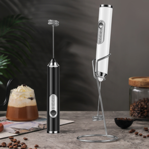Electric Milk Frother Handheld – Portable Coffee Foam Maker & Egg Beater for Kitchen Use