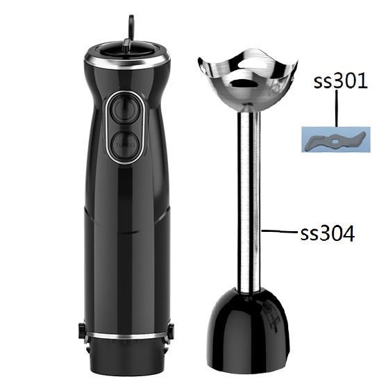 1000W Handheld Immersion Blender – 6-in-1 Multifunction Mixer with Stainless Steel Blade & Attachments