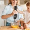 1000W Handheld Immersion Blender – 6-in-1 Multifunction Mixer with Stainless Steel Blade & Attachments