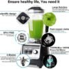 Heavy Duty Commercial Blender – High Power Smoothie Maker & Electric Table Blender for Professional Use