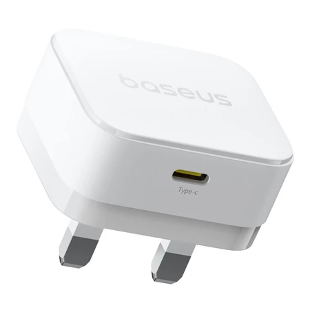 20W PD USB-C Fast Charger – High-Speed Wall Adapter, White
