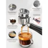 HiBREW H10B 20Bar Semi-Automatic Espresso Machine – Temperature Adjustable Slim Coffee Maker for Hot & Cold Drinks