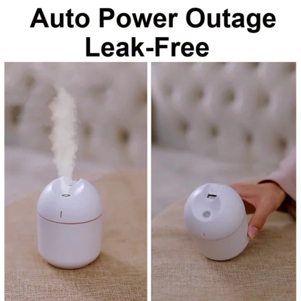 dc2ebc027c0e36f78eb4031b7e620b26.webp 200ML Mini Air Humidifier & Essential Oil Diffuser – Night Light Car & Desktop Air Freshener