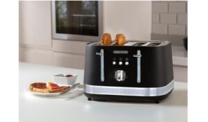 Morphy Richards Illumination 4-Slice Toaster – Black, Model 248020