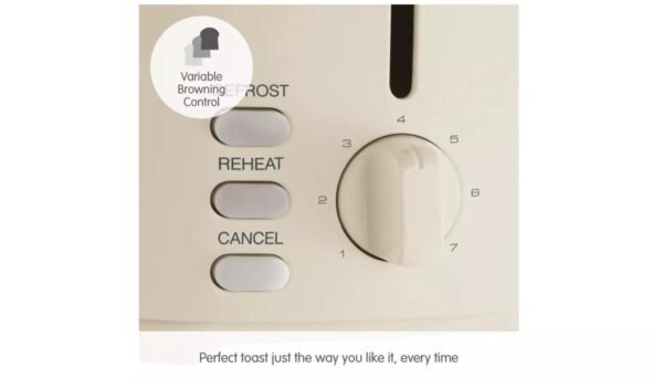 Morphy Richards Equip 2-Slice Toaster – Cream, Model 222065