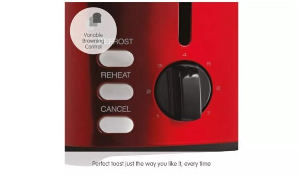 Morphy Richards Equip 2-Slice Toaster – Red, Model 222066