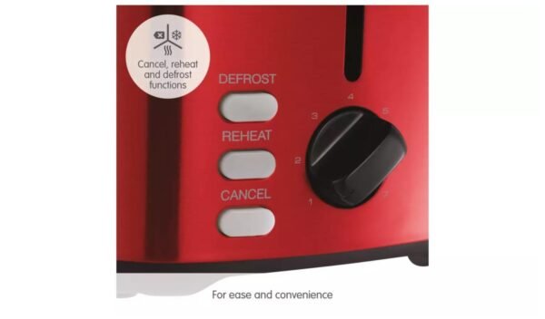 Morphy Richards Equip 2-Slice Toaster – Red, Model 222066
