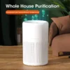 Mini Desktop Air Purifier – HEPA Filter with Fragrance & Negative Ion Enhancement